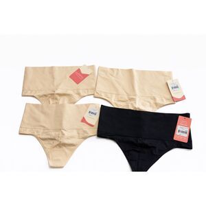 Lot Of 4 NWT Yummie By Heather Thomson Ava Shaping Nylon Seamless Size S/M